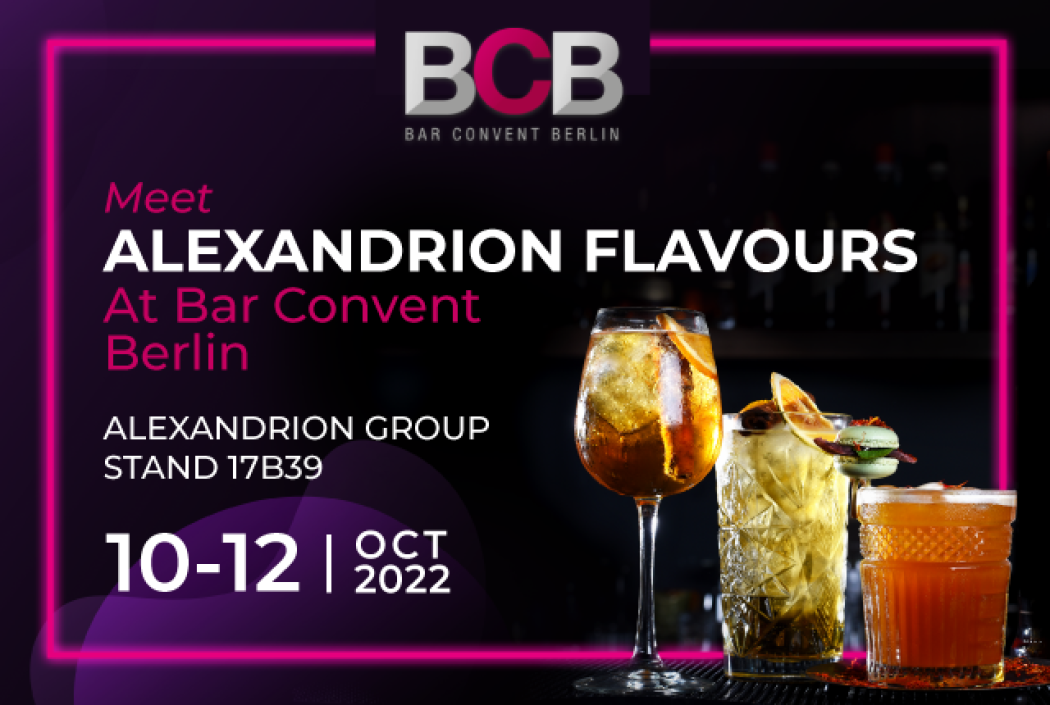 Alexandrion Group will participate between 10 and 12 October at Bar Convent Berlin