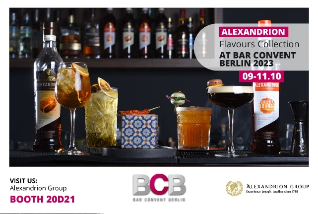 Alexandrion Group will participate at Bar Convent Berlin, between October 9-11